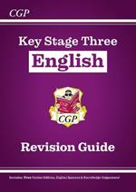 New KS3 English Revision Guide (with Online Edition, Quizzes and Knowledge Organisers)