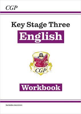 KS3 English Workbook (with answers) - CGP Books - cover