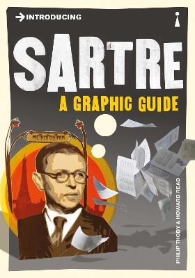 Introducing Sartre: A Graphic Guide - Philip Thody - cover