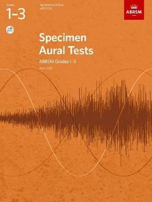 Specimen Aural Tests, Grades 1-3 with 2 CDs: new edition from 2011 - cover