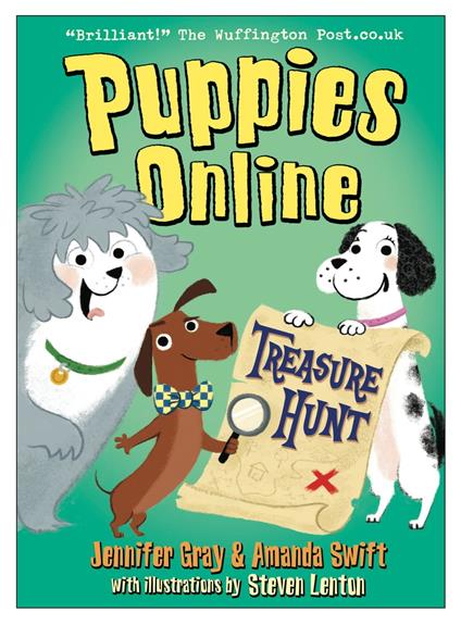 Puppies Online: Treasure Hunt - Jennifer Gray,Amanda Swift,Lenton Steven - ebook