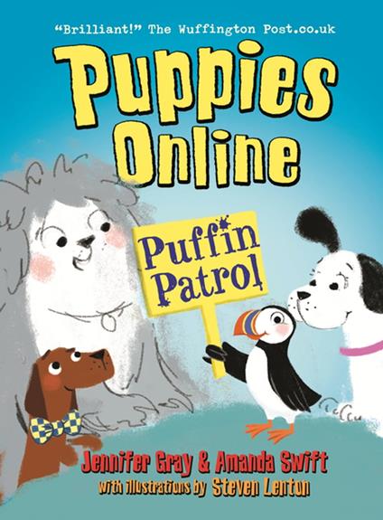 Puppies Online: Puffin Patrol - Jennifer Gray,Amanda Swift,Lenton Steven - ebook