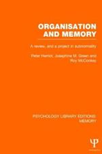 Organisation and Memory (PLE: Memory): A Review and a Project in Subnormality