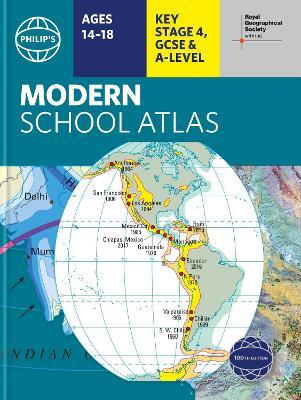 Philip's RGS Modern School Atlas: 100th edition - Philip's Maps - cover
