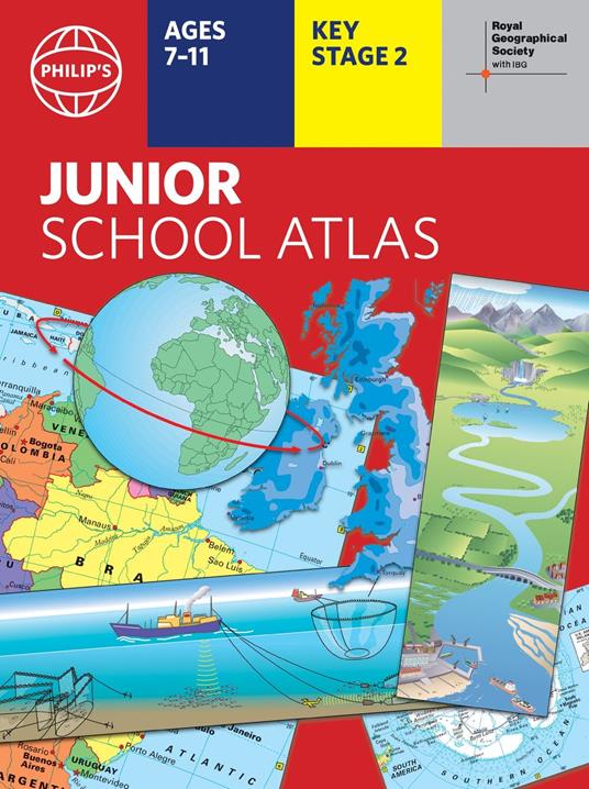 Philip's RGS Junior School Atlas - Philip's Maps - ebook