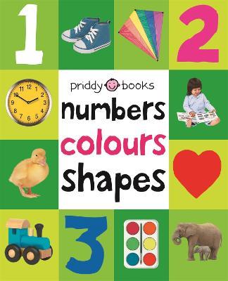 Numbers, Colours, Shapes: First 100 Soft To Touch - Roger Priddy - cover