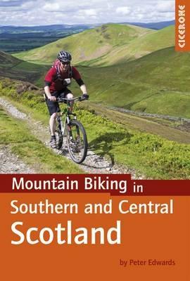 Mountain Biking in Southern and Central Scotland - Peter Edwards - cover