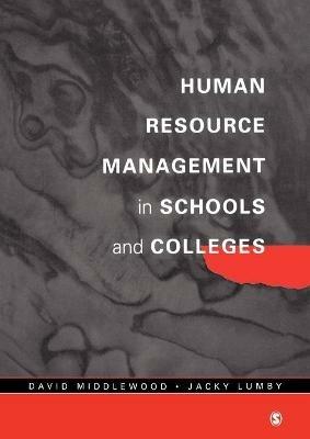 Human Resource Management in Schools and Colleges - David Middlewood,Jacky Lumby - cover