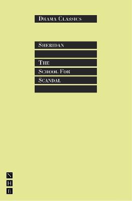 The School for Scandal - Richard Brinsley Sheridan - cover