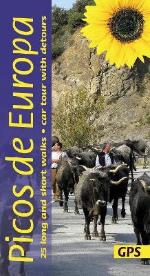 Picos de Europa Guide: 25 long and short walks with detailed maps and GPS; car tour with pull-out map - Teresa Farino - cover