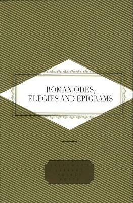 Roman Odes, Elegies & Epigrams - cover