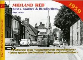 Midland Red: 1959 - David Harvey - cover