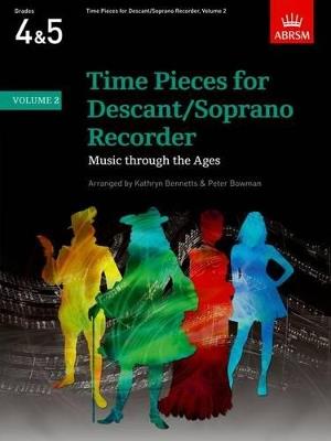 Time Pieces for Descant/Soprano Recorder, Volume 2 - cover