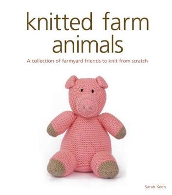 Knitted Farm Animals - S Keen - cover