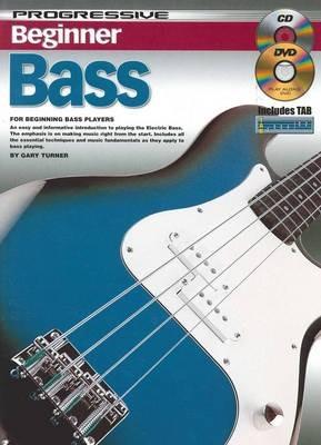 Progressive: Beginner Bass - Gary Turner - cover