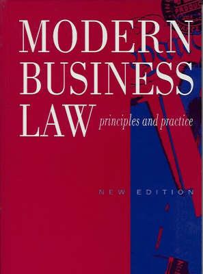 Modern Business Law: Principles and Practice - Jonathan Merritt - cover