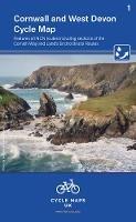 Cornwall & West Devon Cycle Map 1 - Cycle Maps UK - cover