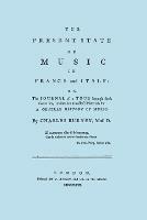 The Present State of Music in France and Italy - Charles Burney - cover