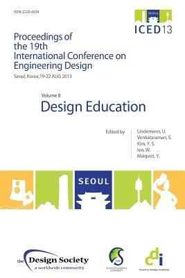 Proceedings of ICED13 Volume 8: Design Education - cover