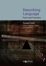 Describing Language: Form and Function