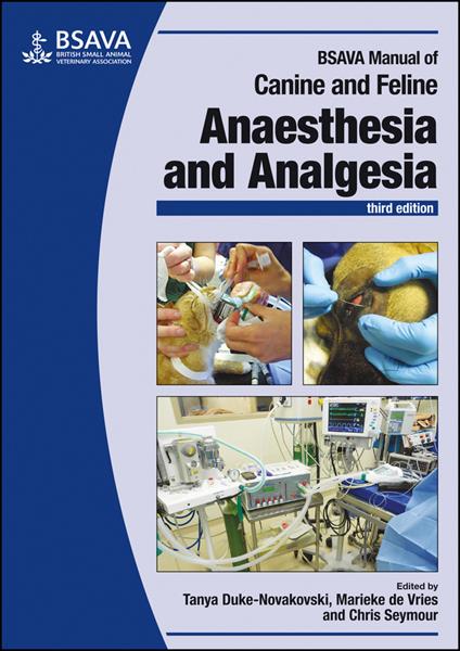 BSAVA Manual of Canine and Feline Anaesthesia and Analgesia - cover