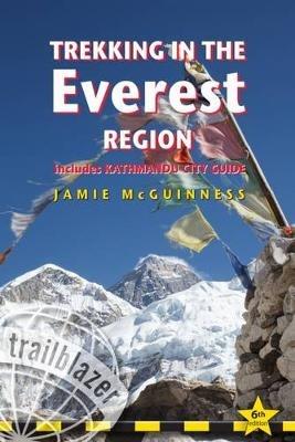 Trekking in the Everest Region: Practical Guide with 27 Detailed Route Maps & 52 Village Plans, Includes Kathmandu City Guide - cover