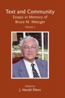 Text and Community: Essays in Honor of Bruce M. Metzger - cover