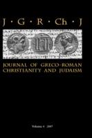 Journal of Greco-Roman Christianity and Judaism - cover