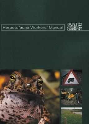 Herpetofauna Workers' Manual - Tony Gent,Steve Gibson - cover