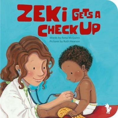 Zeki Gets A Checkup - Anna McQuinn - cover