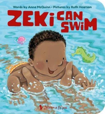 Zeki Can Swim - Anna McQuinn - cover