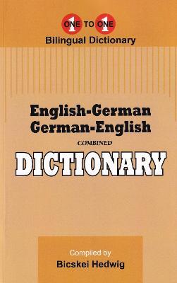 English-German & German-English One-to-One Dictionary - Berthold Hedwig - cover