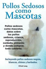 Pollos sedosos como mascotas. Datos sobre los Pollos Sedosos, crianza, reproduccion, cuidado, alimento y donde comprar, todo cubierto. Incluyendo pollos sedosos negros, blancos, chinos y barbados.