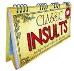 Classic Insults Flip Book: Intelligent Abuse To Keep The Idiots At Bay