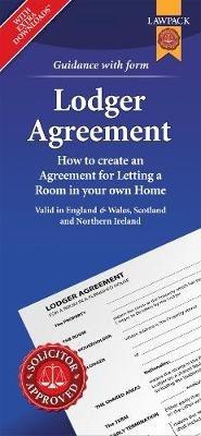 Lodger Agreement Form Pack: How to Create an Agreement for Letting a Room in Your Own Home - cover