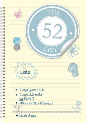 The 52 List - Lizzie Jones - cover