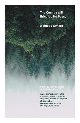 The Country Will Bring Us No Peace - Matthieu Simard - cover