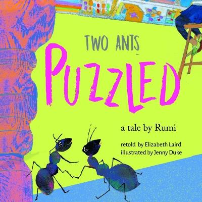 Two Ants Puzzled! - Elizabeth Laird - cover