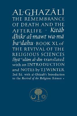 Al-Ghazali on the Remembrance of Death - Abu Hamid Al-Ghazali - cover