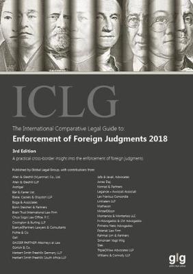 The International Comparative Legal Guide to: Enforcement of Foreign Judgments 2018 - cover