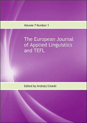 The European Journal of Applied Linguistics and TEFL - cover