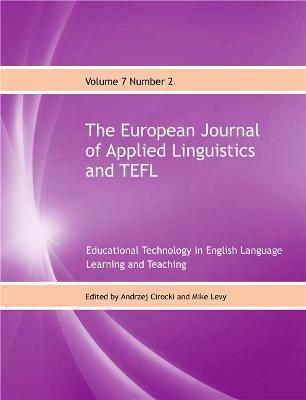 The European Journal of Applied Linguistics and TEFL - cover