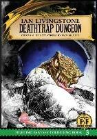 Deathtrap Dungeon Colouring Book - Ian Livingstone - cover