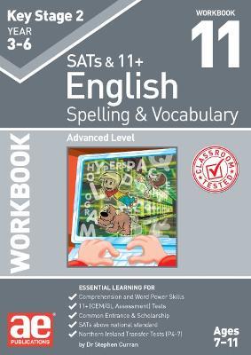 KS2 Spelling & Vocabulary Workbook 11: Advanced Level - Stephen C. Curran,Warren J. Vokes - cover