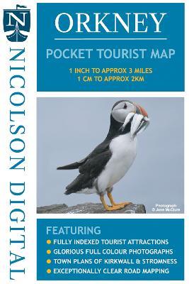 Nicolson Orkney Pocket Tourist Map - Val Fry - cover