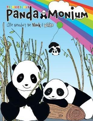 Technicolour Panda-Monium Colouring Book - Christina Rose - cover