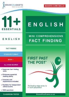 11+ Essentials English: Mini-Comprehensions Fact-Finding Book 2 - cover