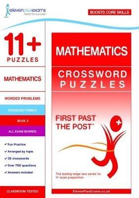 11+ Puzzles Mathematics Crossword Puzzles Book 2 - cover
