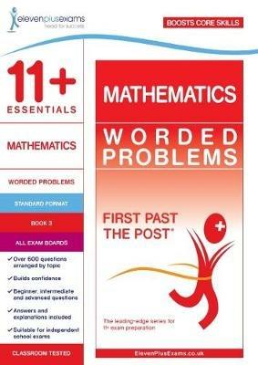 11+ Essentials Mathematics: Worded Problems Book 3 - cover