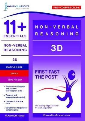 11+ Essentials - 3-D Non-verbal Reasoning Book 2 - cover